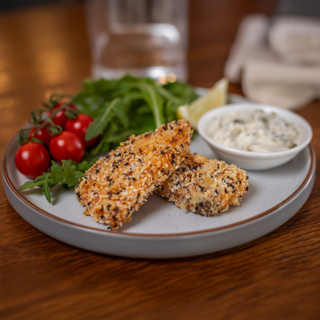 Scottish Salmon Pink Fish Fingers and Dinkies