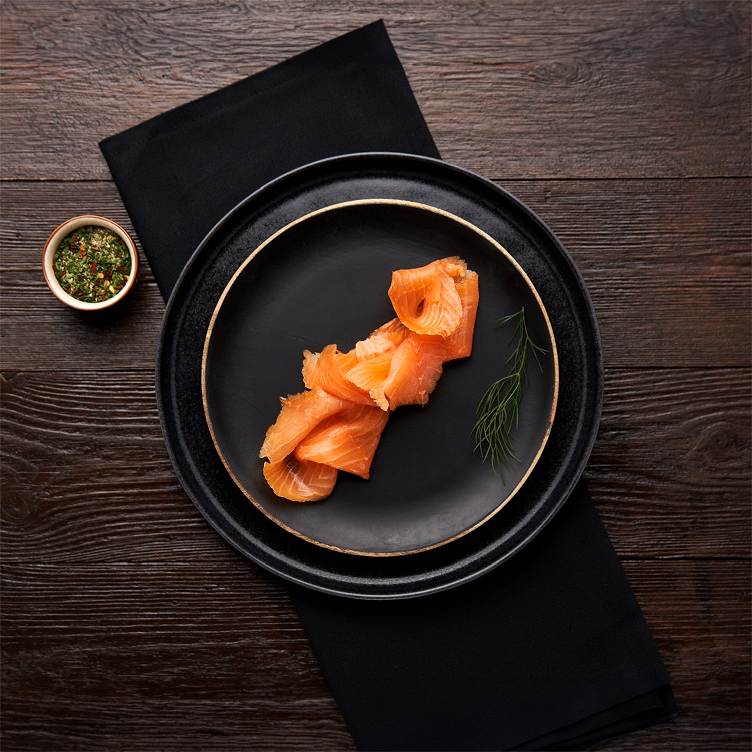 Native Hebridean Smoked Salmon side